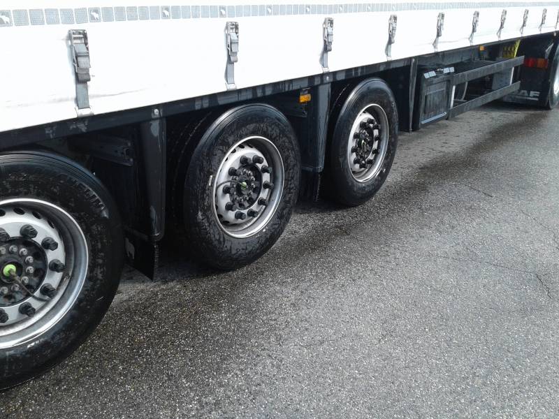 gonflage automatique des pneus semi-remorques